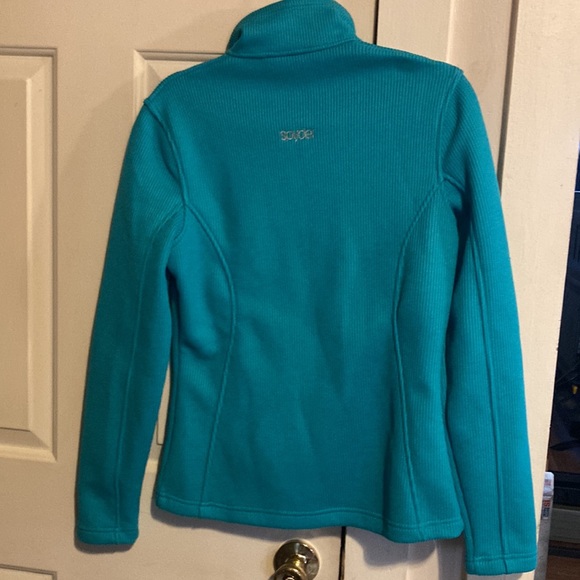 Spider Teal core sweater size M - Picture 4 of 11